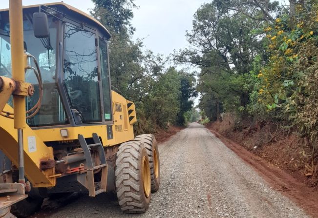 Prefeitura de Itapetininga continua realizando melhorias na zona rural